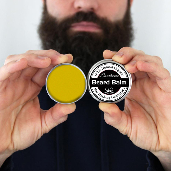 New Small Size Natural Beard Conditioner Beard Balm For Beard Growth And Organic Moustache Wax For Whiskers Smooth Styling