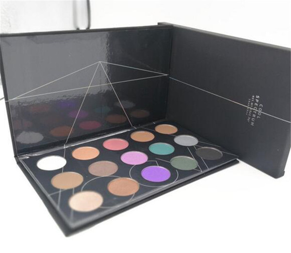 New Makeup ZEO EYESHADOW PALETTE German 15 Colors Eye Shadow Circles Dark Easy-Wear to smudge 15 Colors Eyeshadow Palette DHL shipping