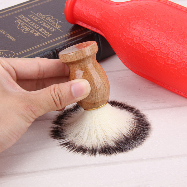 Badger Hair Men's Shaving Brush Barber Salon Men Facial Beard Cleaning Appliance Shave Tool Razor Brush Nylon Badger hair