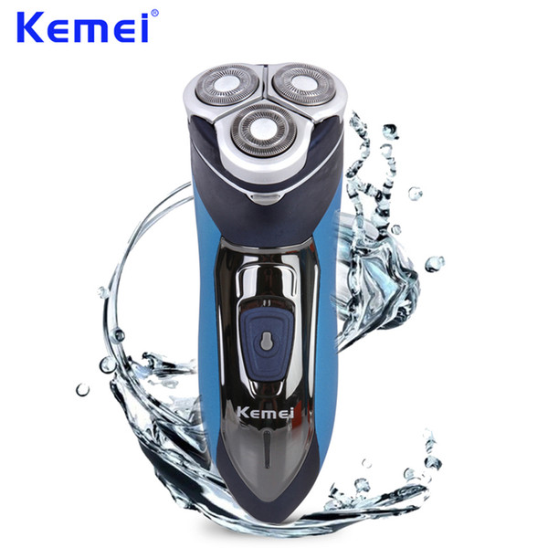 KEMEI 2 In 1 Washable Shaver Rechargeable Hair Clipper Hair Trimmer Triple Blade Shaving Machine rasoio elettrico kemei BT-079