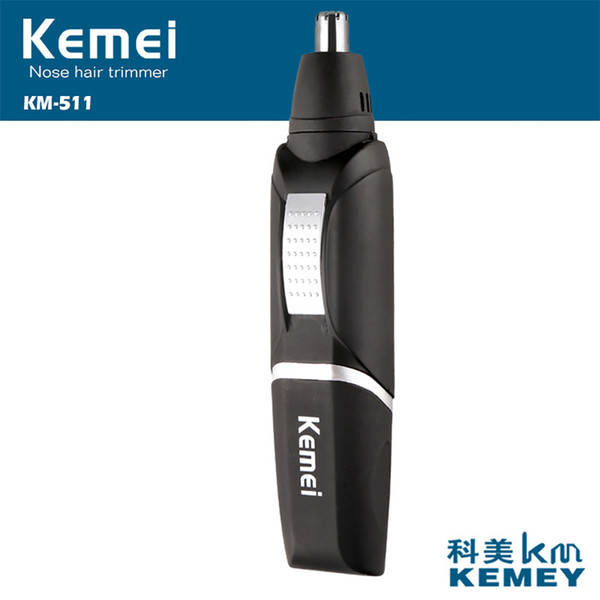 Kemei KM-511 Electric Nose Trimmer For Men Beauty AA Battery Ear Trimmer For Nose Hair Removal and Men Nose Trimer