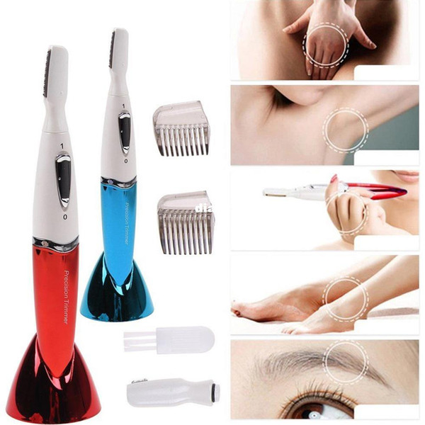 New Arrive Top Micro Precision Electric Eyebrow Trimmer Bikini Face Hair Remover Razor Shaver