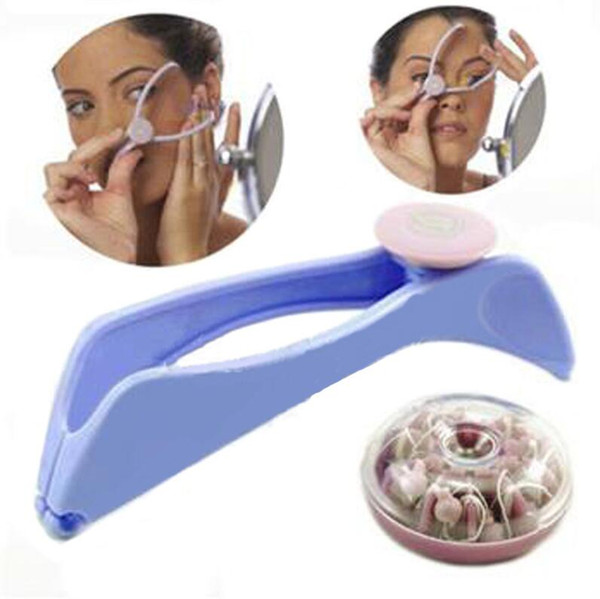 Facial Hair Remover Spring Threading Epilator Defeatherer Beauty DIY Makeup Tool Womens Beauty Tool Manually Threading Face Spa Hot