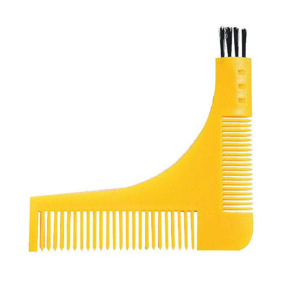 DHL Freeshipping Beard Symmetry Styling & Shaping Template Comb Trimming Facial Hair