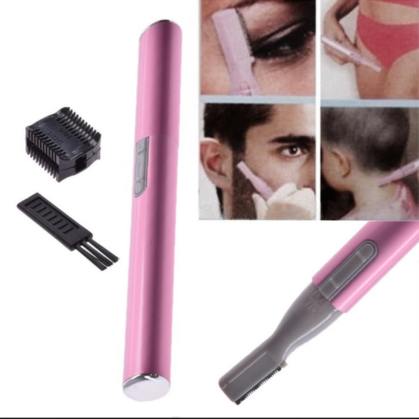 wholesale Women Ladies Body Shaver Razor Epilator Mini Portable Electric Eyebrow Trimmer Hair Remover Cutter Tool