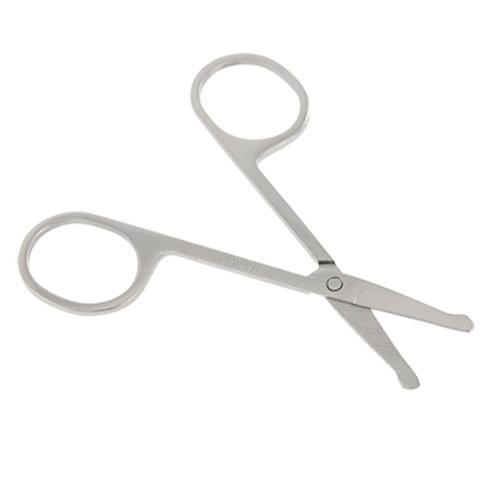 IMC Wholesale Silver Safety Nose Ear Moustache Hair Facial Baby Nail Craft Pet Scissor Scissor order<$18no track