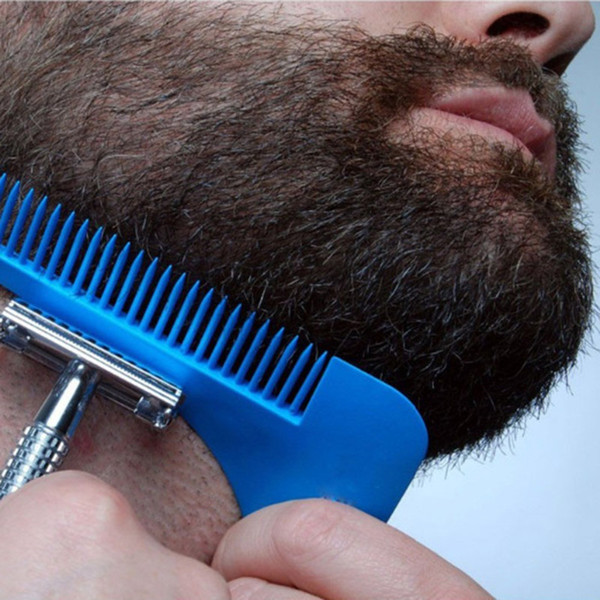 Beard Bro Shaping Tool Styling Template BEARD SHAPER Comb for Template Beard Modelling Tools 10 COLORS SHIP BY DHL