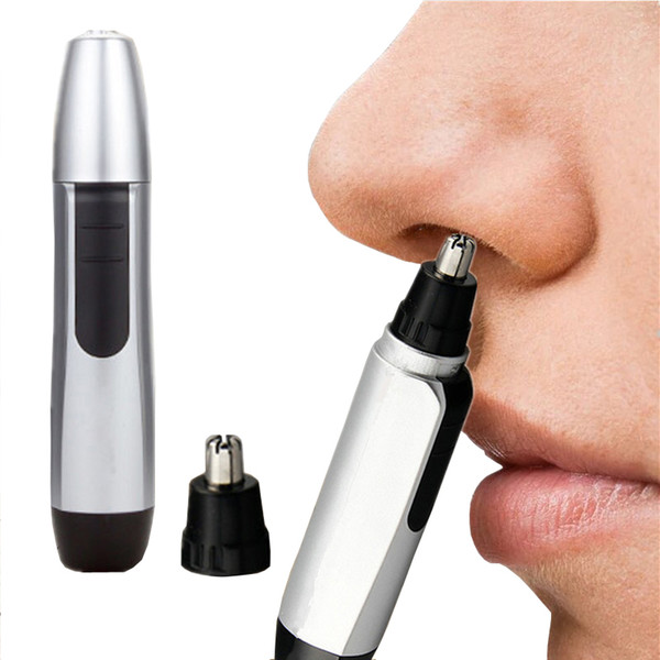 Pocket Mini handheld Electric Nose Ear Hair Trimmer Hair Removal Face Shaver Clipper Cleaner Facial Care Tool for Men Women