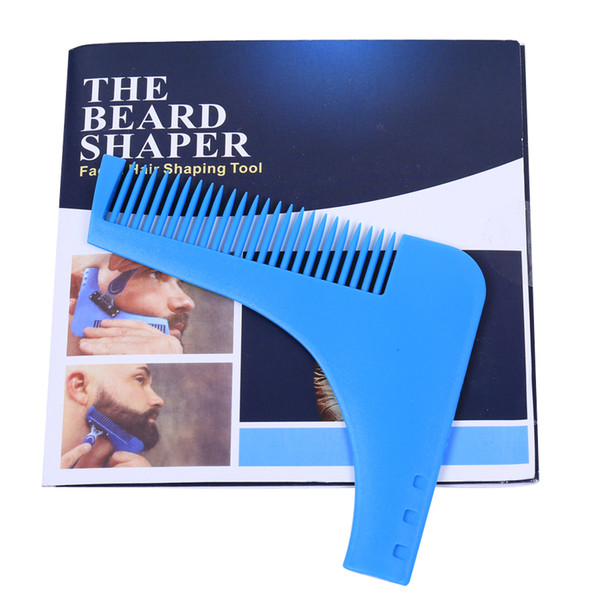 2017 Hot ePacket Beard Bro Beard Shaping Tools Sex Man Gentleman Trim Template hair cut molding trim template modelling