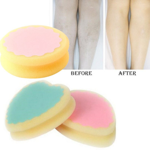 New Design Magic Painless Hair Removal Sponge Pad Depilation Sponge Pad Remove Hair Remover Effective Skin Beauty Care Tools