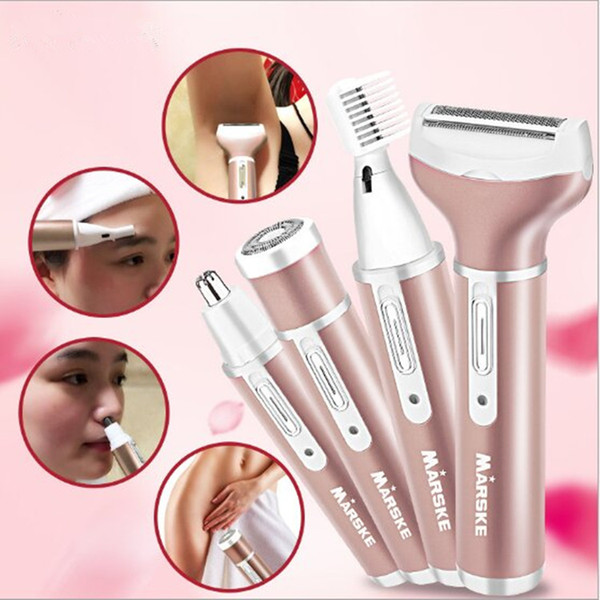 EU UA USB plug recharge women nose bead legs underarm bikini hair shaver body hair epilator free shipping