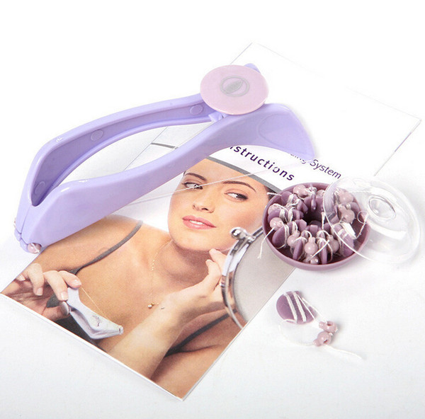 Hot selling Slique Spa-quality Face And Body Hair Threading Removal System For Women remover free shipping