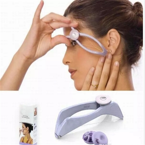 Hot Amazing Spa Quality Slique Body and Face Hair Threading Removal System Free shipping 2017091004