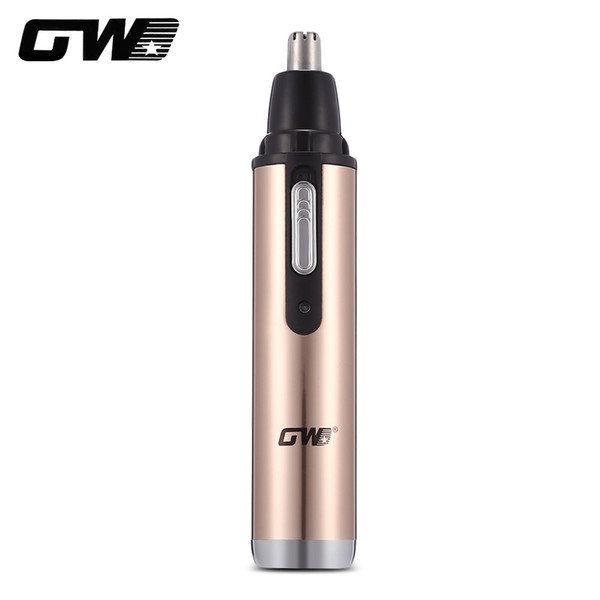 GUOWEI Washable Blade Rechargeable Nose Hair Trimmer Electric Nose Hair Trimmer Ear Face Removal Shaving For Man AB