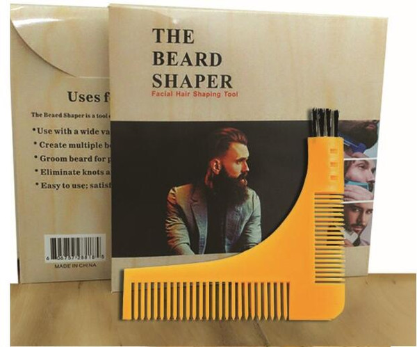 GROOMARANG Beard Symmetry Styling & Shaping Template Comb Trimming Facial Hair The latest version of the second generation DHL