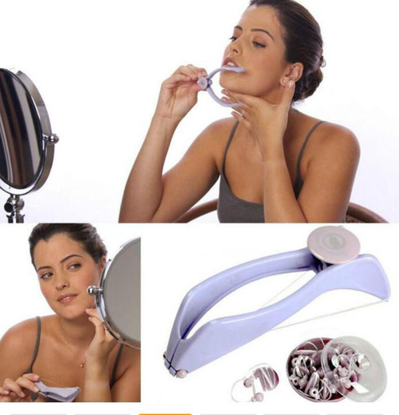 Spring Face Facial Body Hair Remover Threading Epilator DIY Beauty Nice Tool Epilator Safe Reliable Wholesales DHL