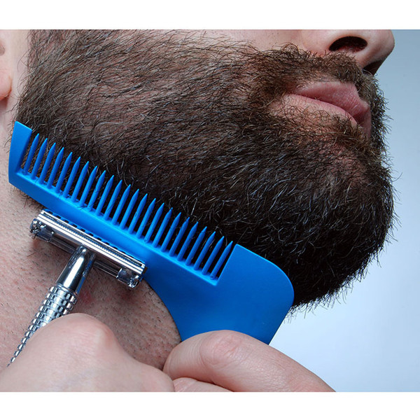 Beard Bro Shaping Tool Styling Template BEARD SHAPER Comb for Template Beard Modelling Tools 10 COLORS SHIP BY DHL