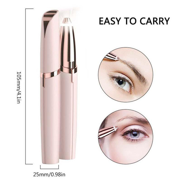 New shaver Eyebrow trimming device Hair removal device mini Electriceyebrow knives Electric eyebrow tool Electric trim eyebrow instrument