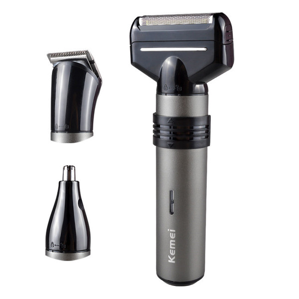 3 in 1 Rechargeable Electric Hair Clipper 220V EU Plug Beard Trimmer Personal Nose Trimmer Hair Cutter