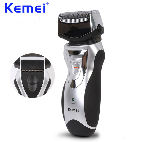 KEMEI 2018 Rechargeable Electric Shaver Hair Clipper Beard Trimmer Double Edge Razor Men's Groomer barbeador EU Plug BT-091