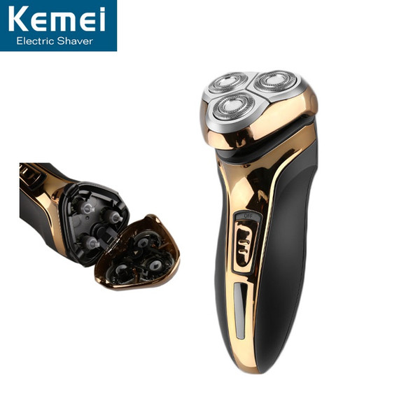 Kemei 9391 Men Razor Electric Shaver Beard Trimmer Barbeador Wool Razor With Hair Clipper Washable 3D Floating Cutter For Men