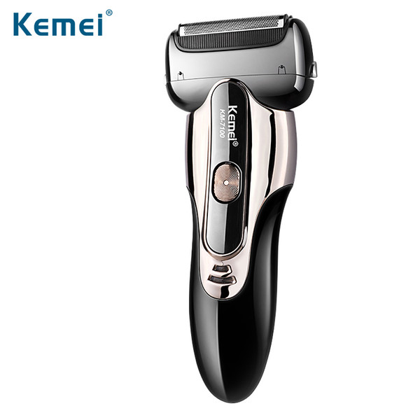 Kemei7100 3 Heads Maglev Motor Razor Electric Shaver Strong Power Shaving IPX7 Waterproof Razors Men Face Care 3D Floating