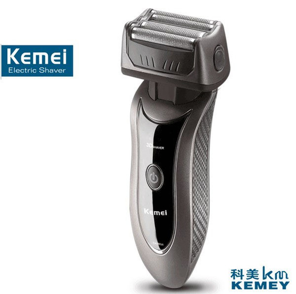 kemei rechargeable electric shaver 3D beard shaver kemei km-9001 electric razor men shaving machine trimmer barbeador face care