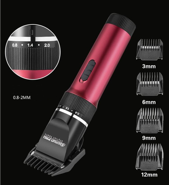 new man electric shaver mustache clipper hair clipper black ceramic shaving men precison body grooming trimmer beard trimming