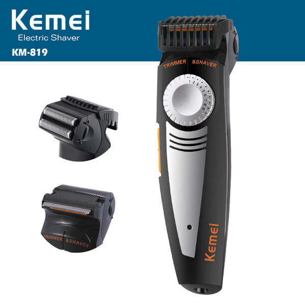 kemei rechargeable electric shaver 3D beard shaver kemei electric razor hair trimmer face care men shaving machine