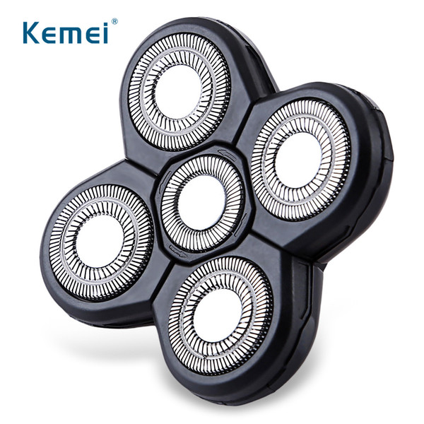 Original Kemei KM-5886 5D Replaceable Alternate Floating Heads For Washable Electric Shavers