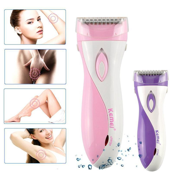 Electric Rechargeable Lady Shaver Hair Remover Epilator Shaving Wool Makeup EU