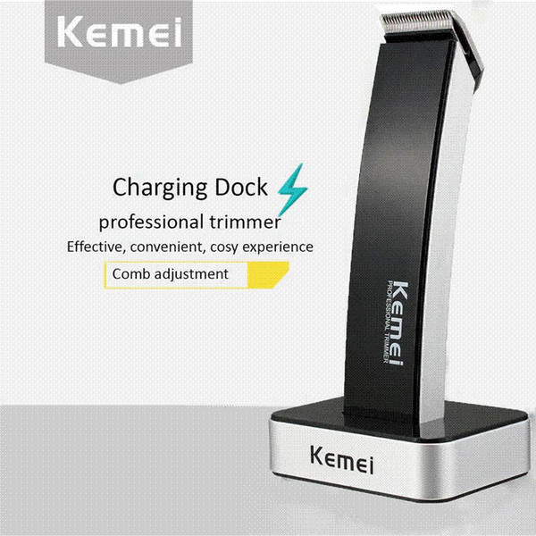 Black kemei KM-619 rechargeable hair clipper electric shaving hine razor barber cutting beard trimmer Haircut Set Cordless