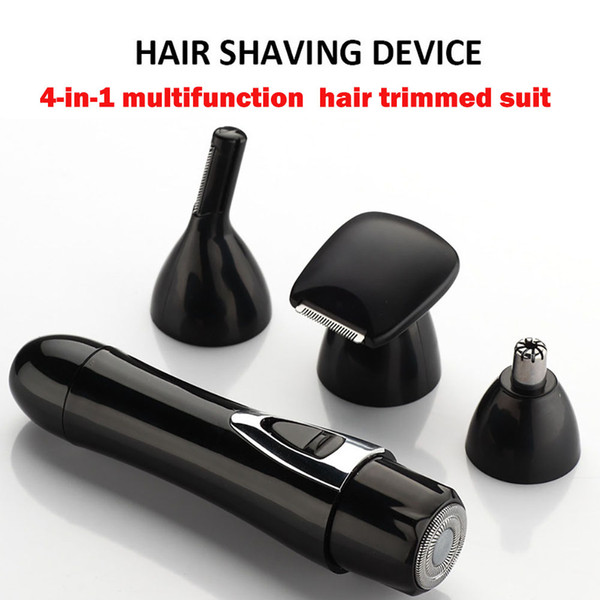 Professional 4-in-1 Multifunction Electric Hair Trimming Kit For Eyebrows Beards / Bikini / Armpit / Leg Hair trim Unisex