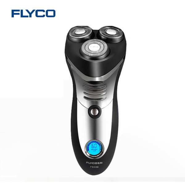 Flyco professional Electric shaver For men rechargeable Intelligent 3D head shaver razor Beards Trimmer Shaving machine FS356