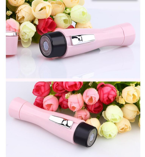 Professional Kemei KM-1012 Portable Lady Personal Electric Shaver Shaving Mini Epilator Hair Removal Razor Trimmer CCA7287 60pcs