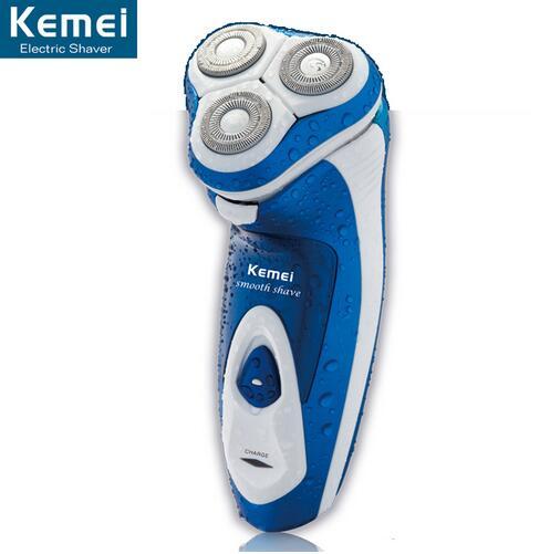 Kemei Rechargeable Electric Shaver Washable Shaving Men Face Beard Trimmer 3D Floating Electric Shaving Razor KM-5880