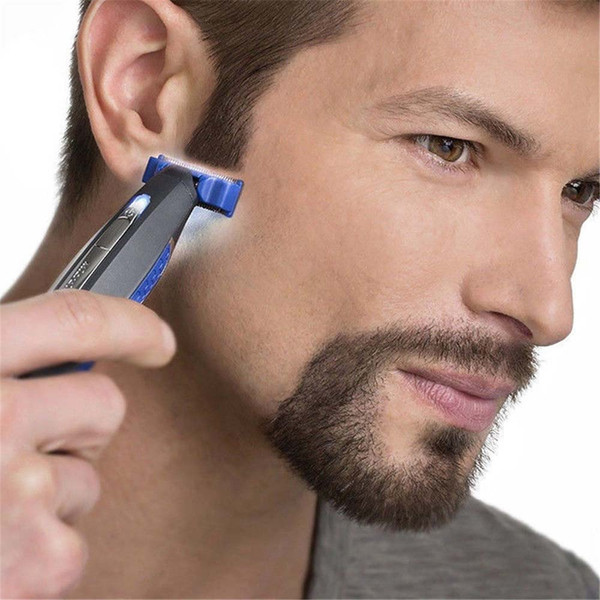 2019 Electric Man Adjustable Professional Hair Clippers Trimmers Rechargeable Shaver Razor Waterproof Cordless Home Trimmer DHL shipping