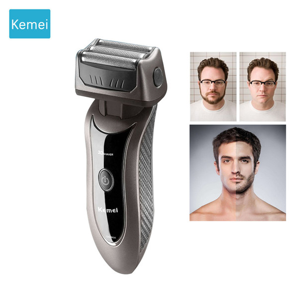 Kemei Triple Blade electric shaver for men shaving machine electric razor shaving & hair removal beard trimmer Scheerapparaat 4