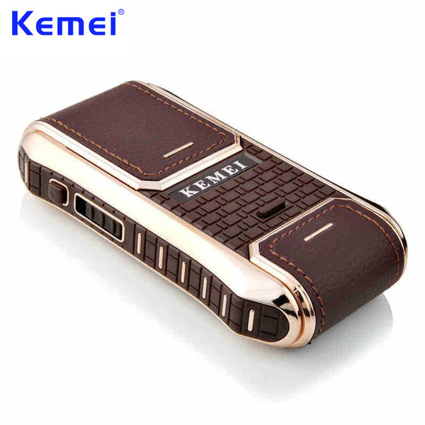 KEMEI Mini Portable Rechargeable Electric Shaver for Men Face Care Hair Trimmer Hair Removal Beard Trimmer Shaving Razor BT-094