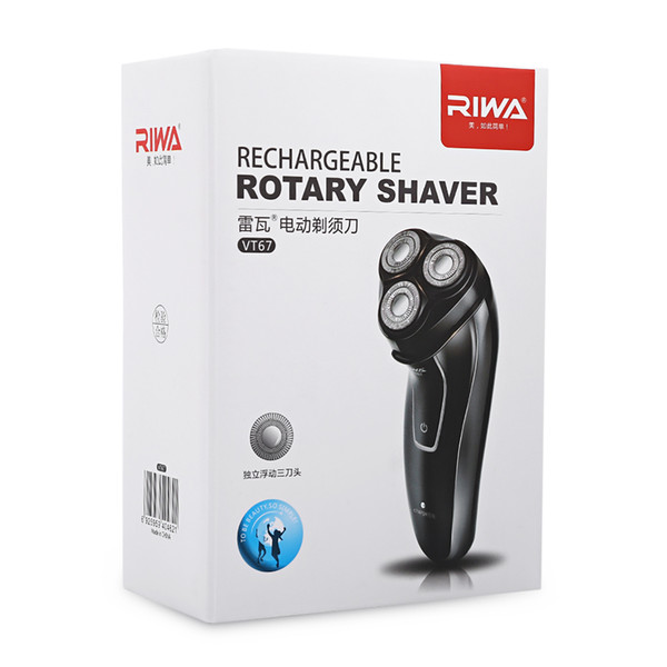 RIWA 3D Floating Shaver Electric Razor Male Face Hair Shaving Machine Rechargeable Electric Razor For Man EU Plug