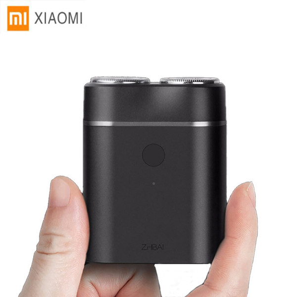 Nuevo Original Xiaomi Mi Jia Mi Casa Afeitadoras Eléctricas Para Hombres Impermeable Seco Mojado Afeitado De Doble Anillo Hoja