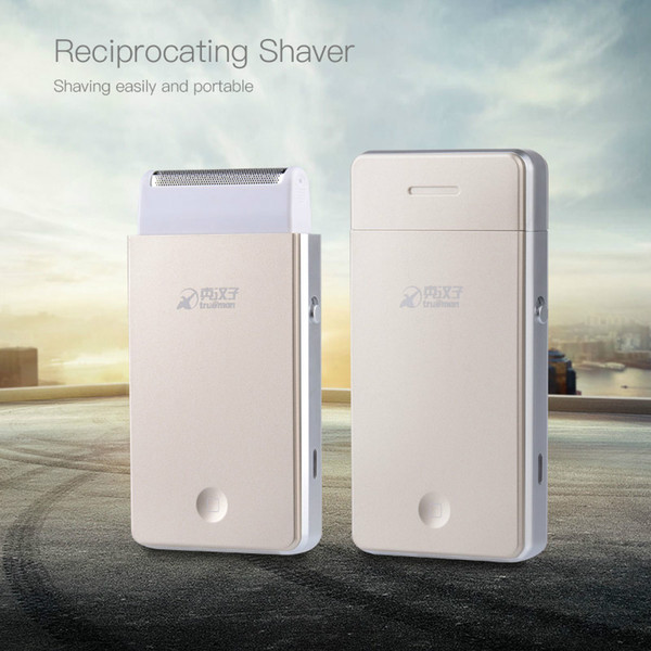 Reciprocating Single Blade Mini Electric Shaver Razor beard shaving machine for men face care Built-in charging plug 33