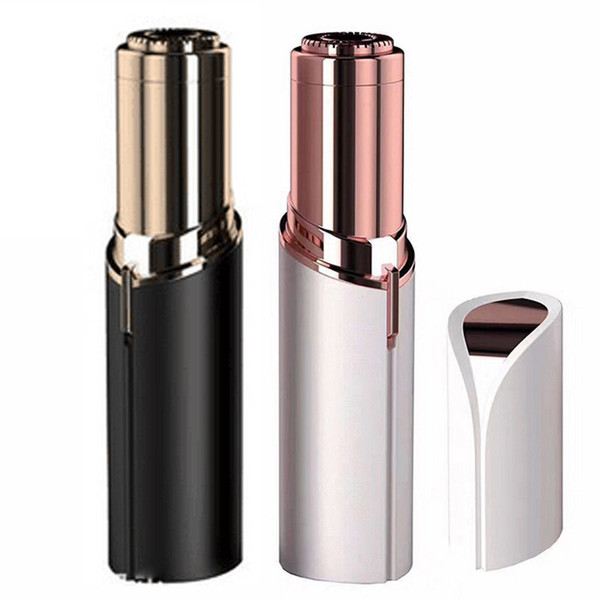 Lipstick Facial Hair Remover Face Hair Removal Epilator Painless 18K Gold Plated Remover Free DHL Shipping