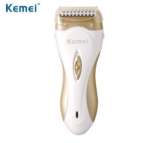 Kemei New Women Shave Wool Device Knife Electric Shaver Wool Epilator Shaving Lady's Shaver Female Care KM-3518