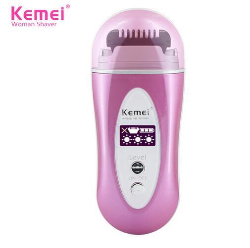 Kemei KM-6810 New Infrared Hair Removal Women Shave Electric Shaver Wool Epilator Shaving Lady'S Shaver Female Care Kit