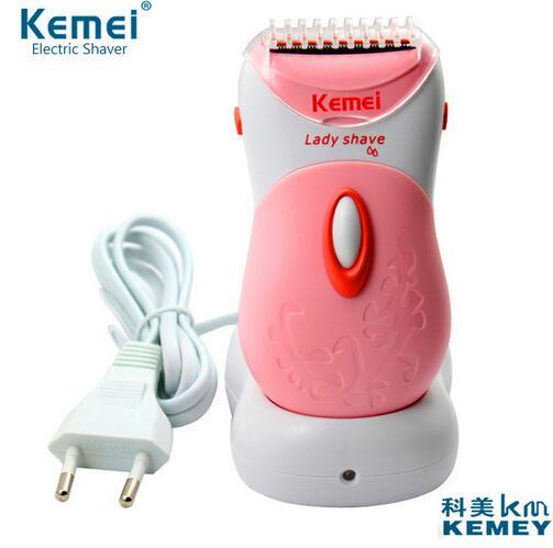 Body groomer KEMEI KM-187 epilator women electric woman hair removal rechargeable shaver scraping hair removal device New