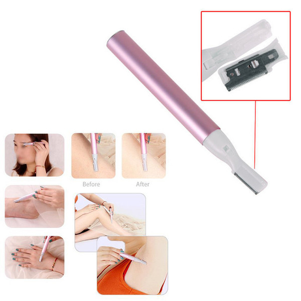 Electric Epilator Portable WaterProof Shave Eyebrow Trimmer Hair Remover Body Bikini Shaver Razor Epilator Mini For Women