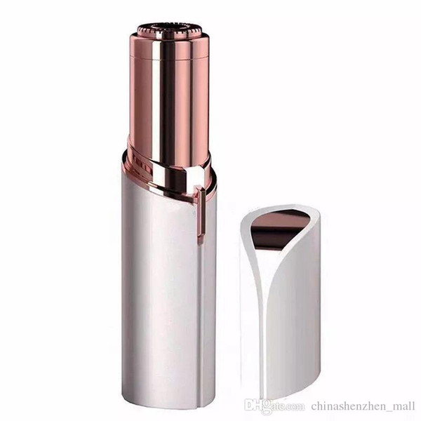 Lipstick Facial Hair Remover Face Hair Removal Epilator Painless 18K Gold Plated Remover Free DHL Shipping