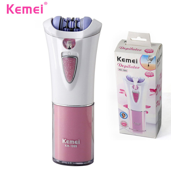 KEMEI Female Trimmer Lazer Electric Epilator Women Hair Cutting Machine Battery Electric Shaver for Women Depilatory BT-172