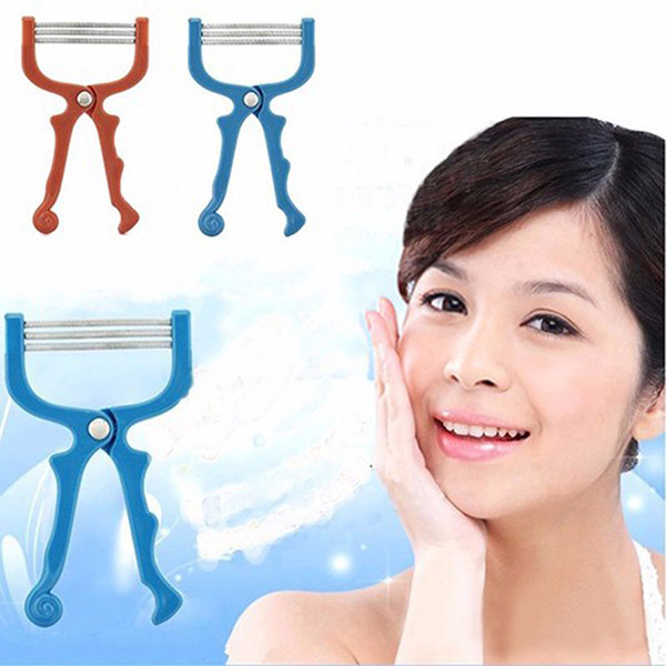 Face Epi Roller Facial Hair Epilator Hair Removal Device Hot Sale Plastic Resin Stainless Steel Spring Face Hair Shaving Tool